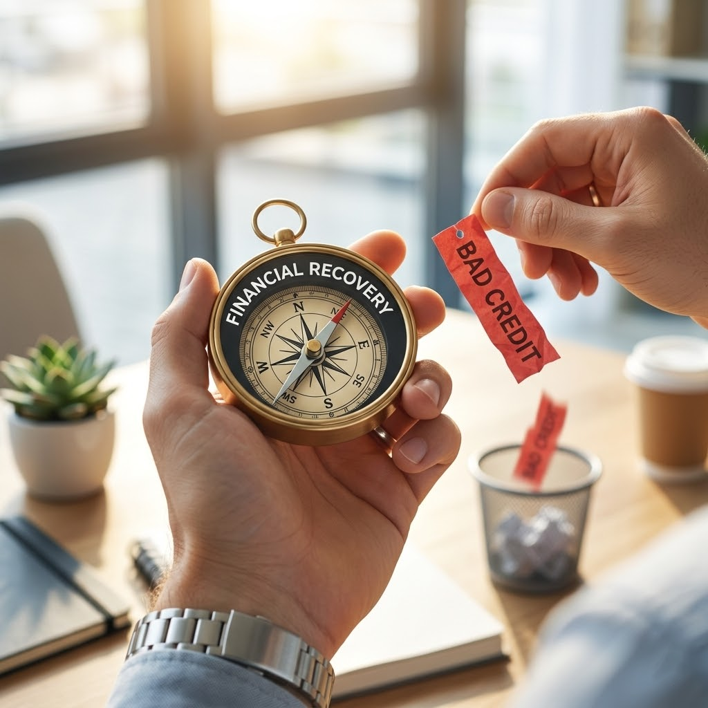 A U.S. borrower finding legitimate loans for bad credit.